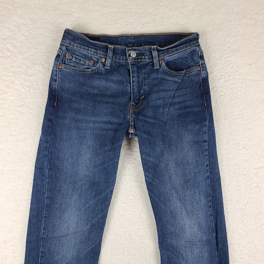 Levi's 511 Jeans Mens 28x30‎ Blue Slim Fit Dark Wash Denim